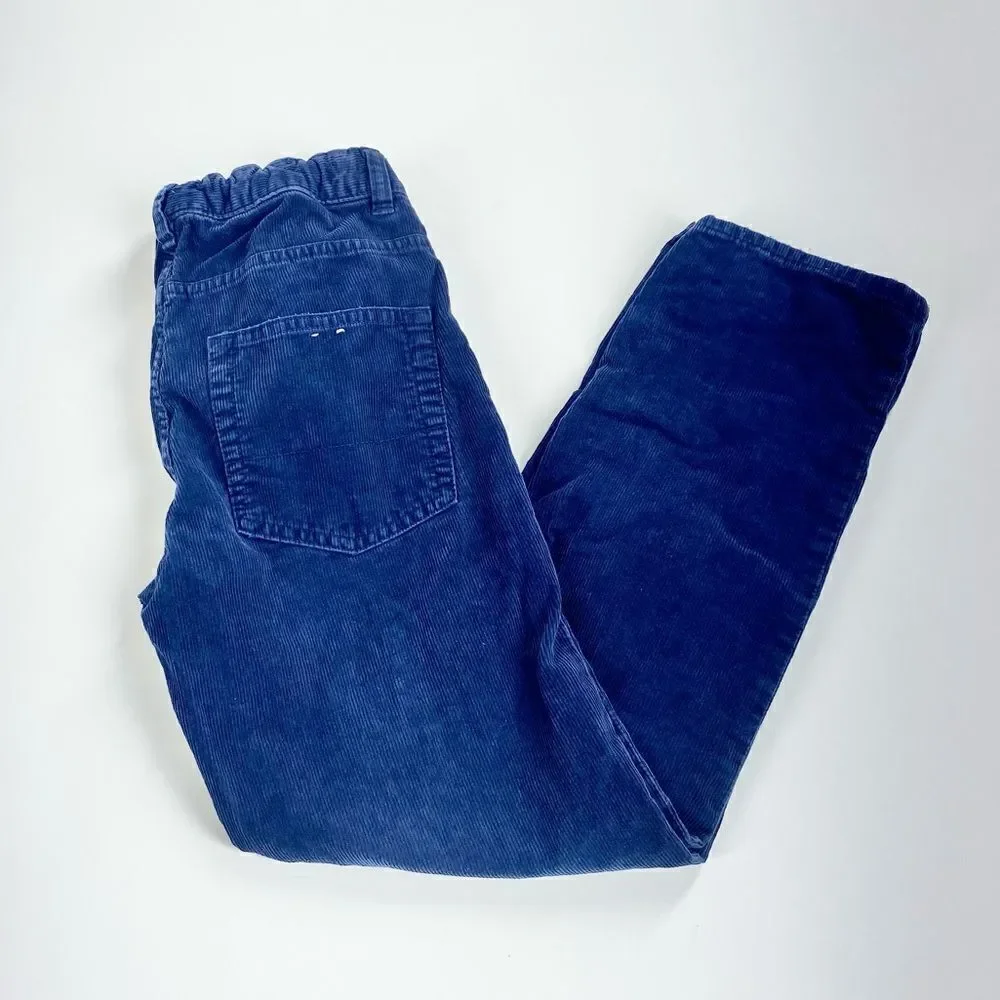 Crewcuts navy corduroy straight leg pants 10